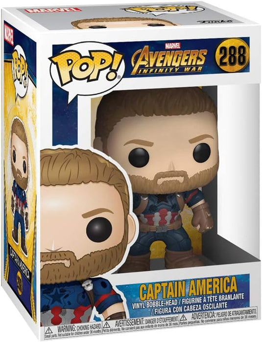 Funko POP Marvel Avengers Infinity War #288 Captain America