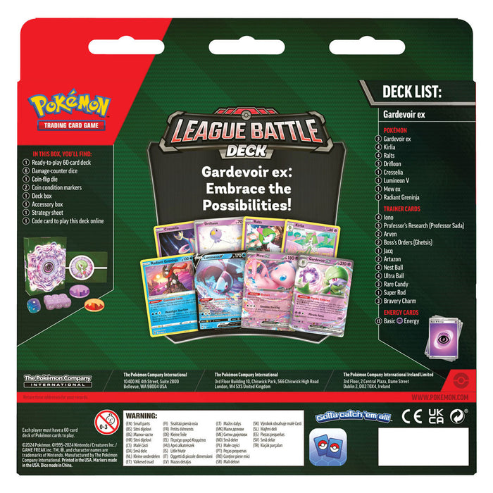 Pokémon TCG: Gardevoir ex League Battle Deck