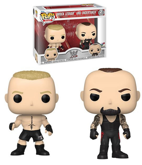 Funko POP! WWE Brock Lesnar and Undertaker (Pack 2)