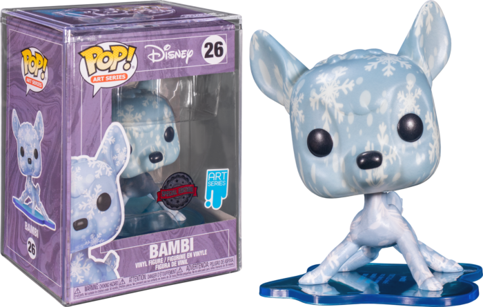 Bambi - Bambi Snowflakes Artist Series Pop! Vinyl Figure with Pop! #26