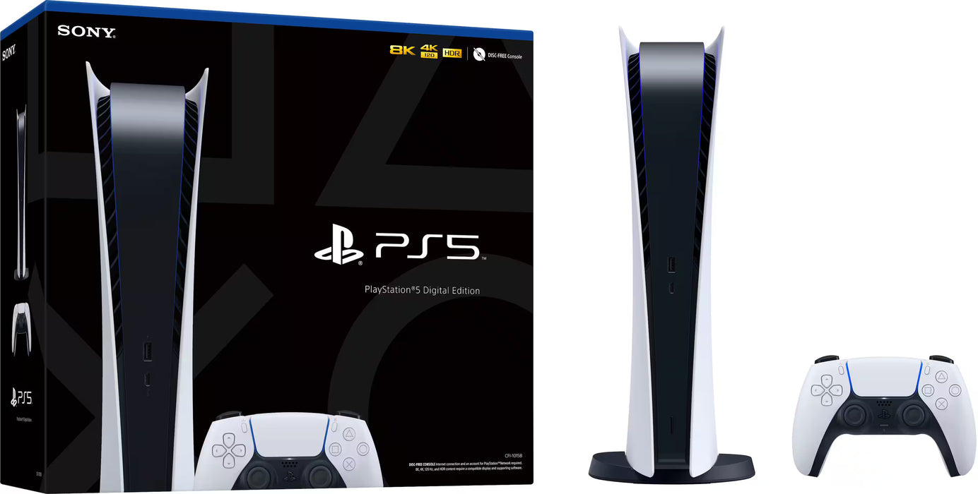playStation 5 digital edition 1TB 4k resolution