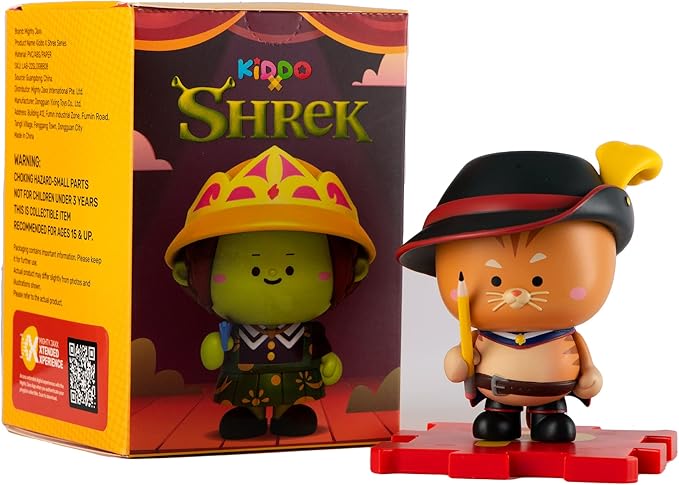 Mighty Jaxx Shrek Kiddo Collectibles Series 1 | Blind Box Toy Collectible Figurines | One Pack - Contains One Random Figure