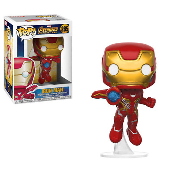 Funko Pop Iron Man With Nano Repulsor Cannon 285 Avengers Infinity War
