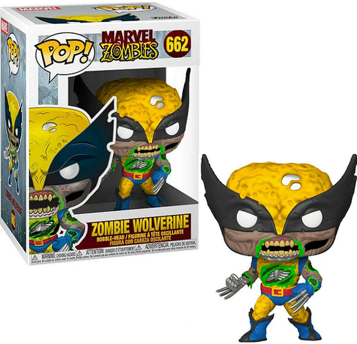 Funko Pop Marvel Zombies Wolverine #662