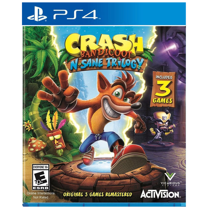 crash bandicoot nsane trilogy game for ps4