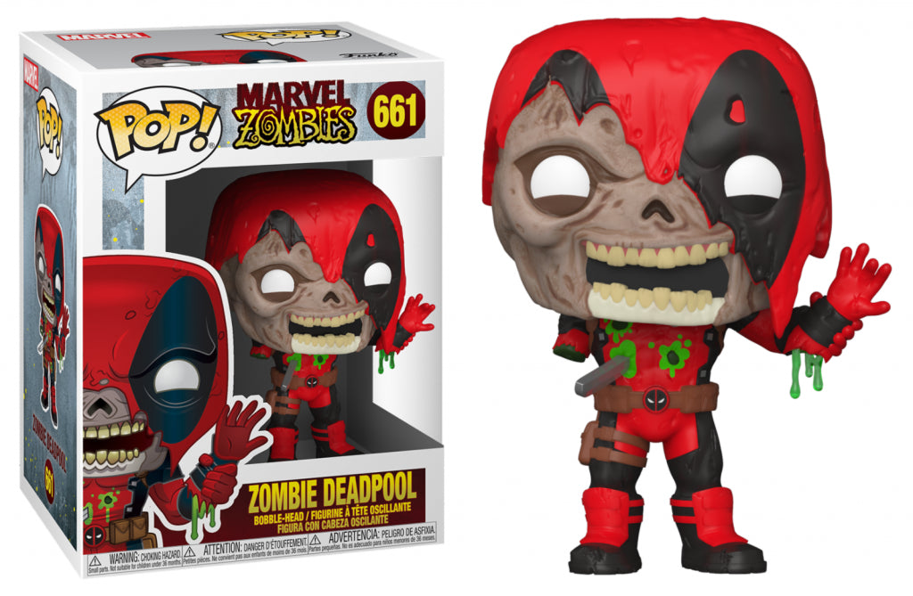 Funko Pop! Marvel Zombies - Zombie Deadpool #661