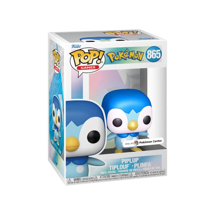 POKEMON - PIPLUP PEARLESCENT #865 POKEMON CENTER EXCLUSIVE