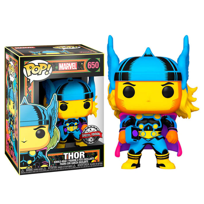 Marvel Thor Black Light Funko Pop! Vinyl Figure 650 limited edition