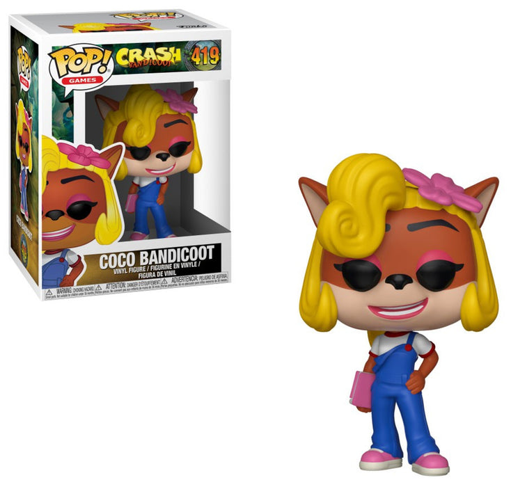 Funko Crash Bandicoot POP! Games Coco Bandicoot Vinyl Figure  [With Scuba Gear]#419