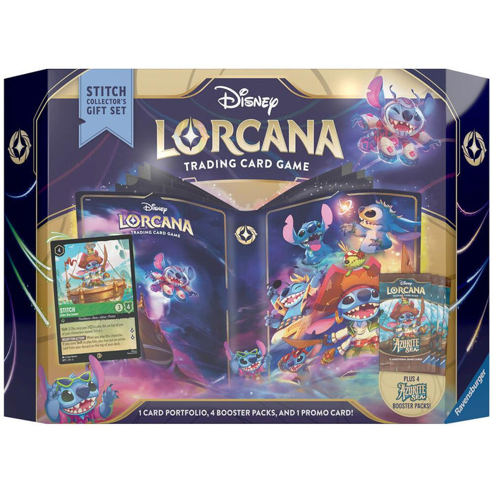 Disney Lorcana Azurite Sea Stitch Collector's Gift Set