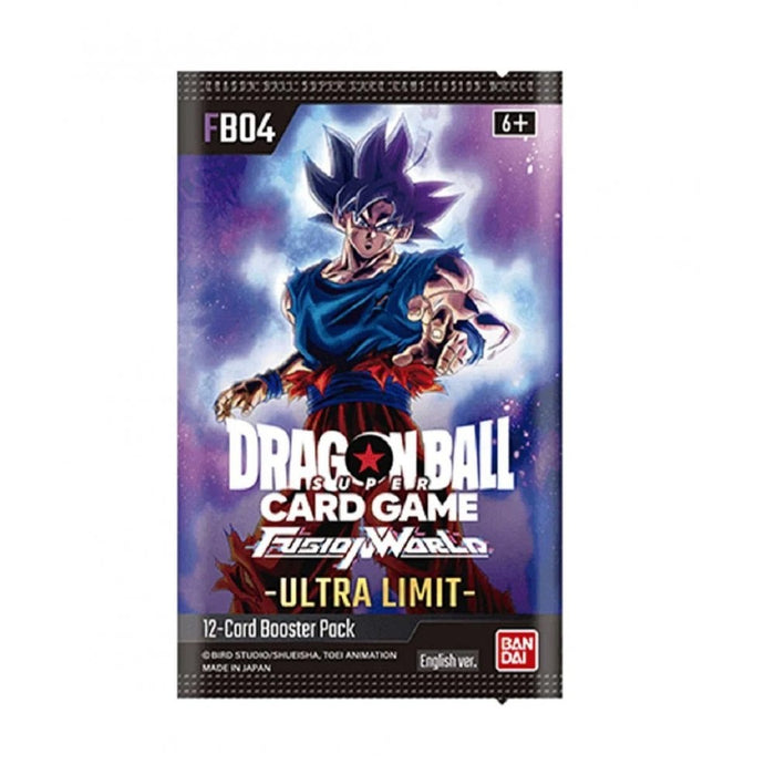 Dragon Ball Super CG Fusion World - Ultra Limit (FB04) - Booster Pack