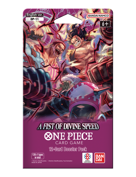 One Piece A Fist Of Divine Speed OP-11 Booster VO Bandai OP11