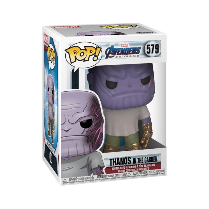 Avengers Endgame Casual Thanos In The Garden Funko Pop #579 Marvel Bobble-Head