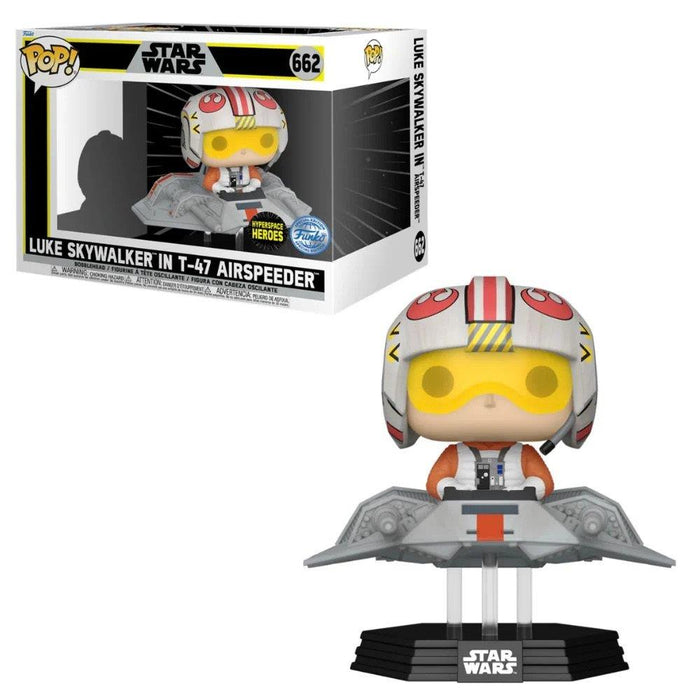 Pop Rides Deluxe: Disney Star Wars Luke Skywalker İn T 47 Airspeeder Special Editio #662