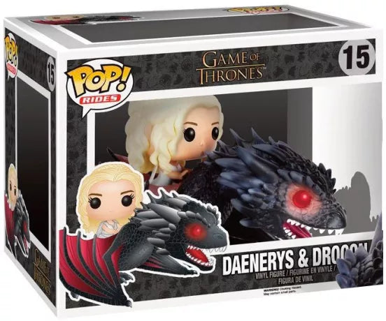 Funko Pop Game Thrones Drogon & Daenerys #15