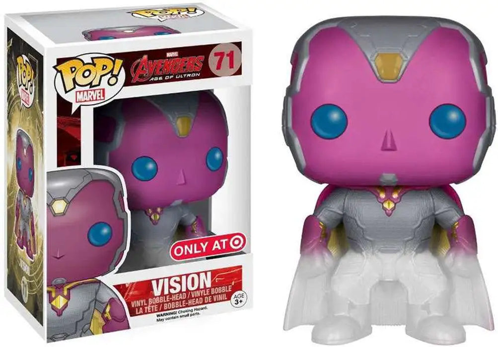 Funko Pop Marvel Vision (Fader) Avengers Age of Ultron #71