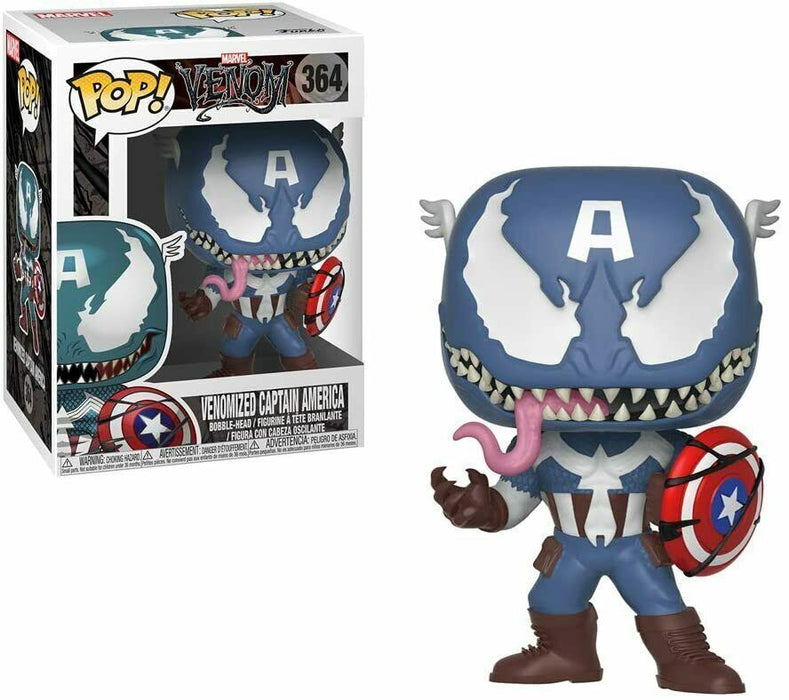 Marvel Venom Venomized Captain America Funko Pop!