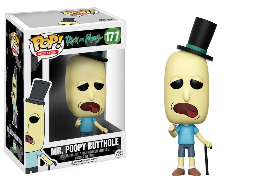 Funko Pop! Animation Rick & Morty Mr. Poopy Butthole