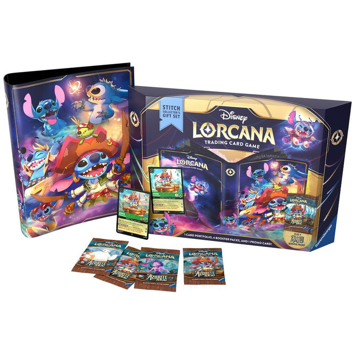 Disney Lorcana Azurite Sea Stitch Collector's Gift Set