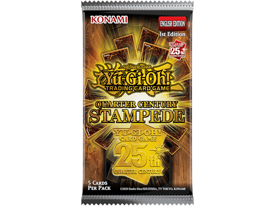 Yu-Gi-Oh! Quarter Century Stampede – Premium Booster Pack