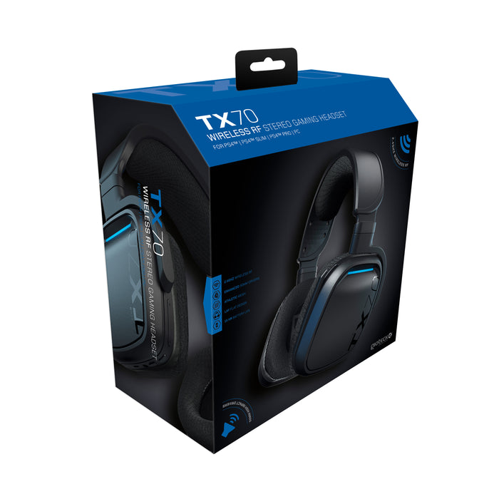 tx70 wireless gaming headset for ps4