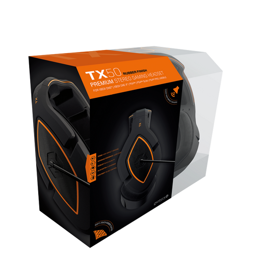 tx50 premium stereo gaming headset for ps4 and xbox 